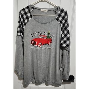 Womens Christmas shirt Wanderer by Southern XL